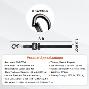 Ratchet Tie-Down Straps