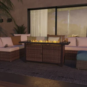 42" Gas Fire Pit Table