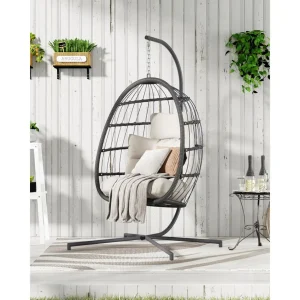 Wicker Egg Hammock Chair