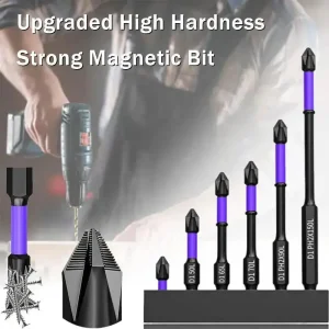 Magnetic Phillips Bit Set