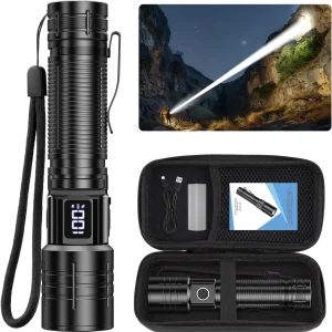 Rechargeable High-Lumen Flashlight